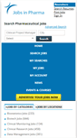 Mobile Screenshot of jobsinpharma.co.uk